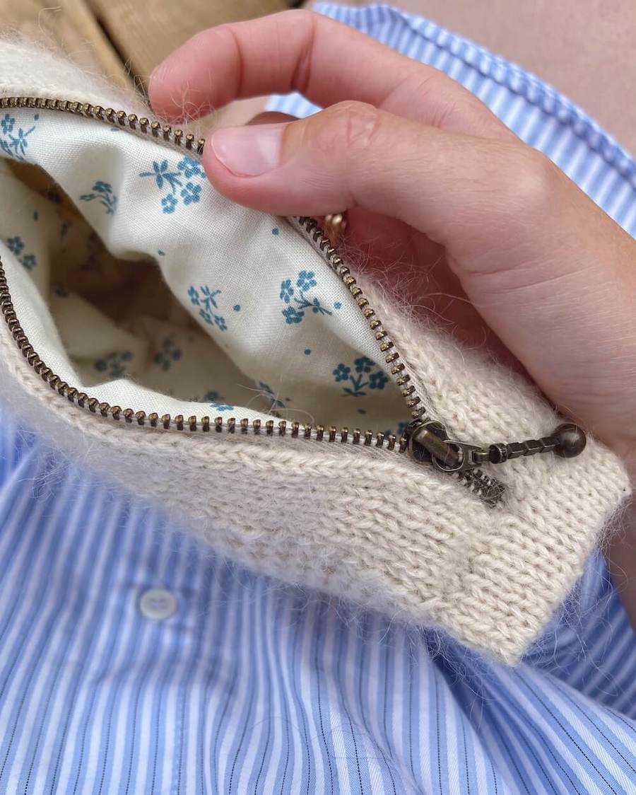 Zipper 17 cm - Sand - Image 3